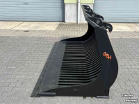 Gesteinlöffels  Puinriek shovel 275 cm 2300 ltr.  JCB Volvo Lundberg