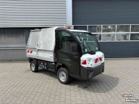 Sonstiges Rasen- und Grundstückspflegemaschinen und Zubehör Goupil G4 elektrische wagen met afval container