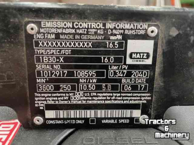 Graben Pumpe Hatz 1B30-X