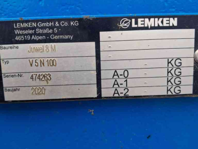 Pflüge Lemken juwel8m