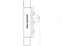 Diverse neue Teile Qmac Sneeuwploeg Aanbouwframe Blanco