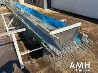 Förderband Schomaker 5000X380 TRANSPORTBAND VLAKKE BAND FLAT BELT CONVEYOR BELT FLACHBAND FÖRDERBAND