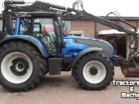 Schlepper / Traktor Valtra T202 Direct met FMV 490 kraan