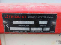 Siloblockschneider Trioliet TU170 (Vicon UZS170) kuilsnijder kuilvoersnijder silobloksnijder u-snijder