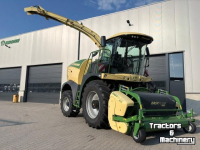Feldhäcksler Krone BigX 580, EF300 pickup, EC 600-2 8R. maisbek.