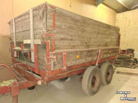 Kipper Miedema 5 tons tandem, 3 zijdig kippend, klantoverdracht