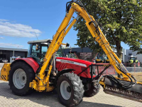 Schlepper / Traktor Massey Ferguson 6475 Dyna-6 met Herder MBK513LS met klepelmaaier