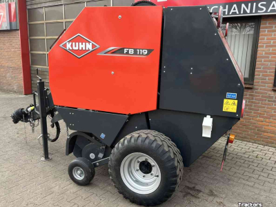 Pressen Kuhn FB119 balenpers, bermenpers.