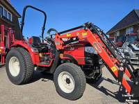 Gartentraktoren Mitsubishi MT36 4WD HST minitrekker met voorlader. Slechts 82 uur!