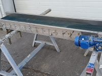 Steigförderband  Opvoerband 1800X300 OPVOERBAND ELEVATOR BELT FÖRDERBAND STEIGBAND