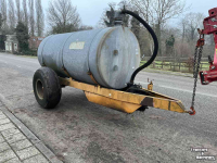 Gülletankwagen / Güllefässer Jako Vacuümtank, mesttank, tank 5000 liter. Mestverwerking