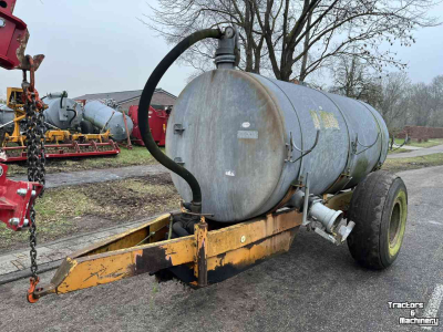 Gülletankwagen / Güllefässer Jako Vacuümtank, mesttank, tank 5000 liter. Mestverwerking