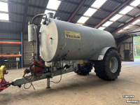 Gülletankwagen / Güllefässer Veenhuis Ecofarm 12500 Liter mesttank met hef