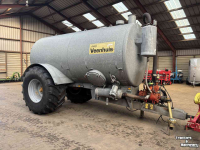 Gülletankwagen / Güllefässer Veenhuis Ecofarm 12500 Liter mesttank met hef