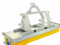 Kehrmaschine Qmac Blokbezem adapter met Euro en 3punt