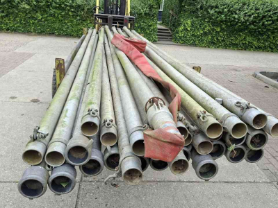 Beregnungs Rohre / Schlauche  Beregeningsbuizen 32 stuks 6 meter lang