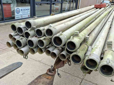 Beregnungs Rohre / Schlauche  Beregeningsbuizen 32 stuks 6 meter lang