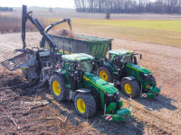 Frontstoßstange John Deere trekkerbumper + frontgewicht  (tractorbumper / Unterfahrschutz)