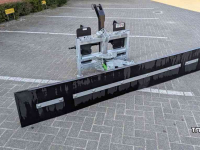 Gummi-Schieber Zocon 1.80 mtr Giant + 3-punts aansluiting / Rubberschuif / Modderschuif / Erfschuif / Mestschuif / Sneeuwschuif