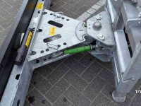 Gummi-Schieber Zocon 1.80 mtr Giant + 3-punts aansluiting / Rubberschuif / Modderschuif / Erfschuif / Mestschuif / Sneeuwschuif