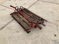 Striegelmaschine Einbock Gras platen tbv wiedeg 6 mtr uitvoering