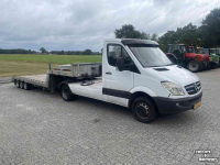 LKW Lastkraftwagen Mercedes Benz Sprinter trekker + Veldhuizen oplegger, BE-combi