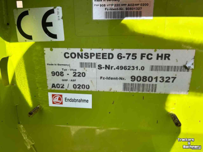 Maispflücker Claas Conspeed 6-75 FC HR
