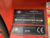 Mähwerk Kuhn FC 283 GII-FF achtermaaier met kneuzer