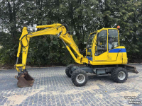 Bagger / Baggermaschine  Wacker neuson 6502 mobiele kraan