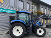 Schlepper / Traktor New Holland T6.145 EC + NH TL 740 voorlader / frontlader