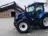 Schlepper / Traktor New Holland T6.145 EC + NH TL 740 voorlader / frontlader