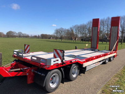 Tieflader / Anhänger  Twente Trailer 4 asser Dieplader Nieuw