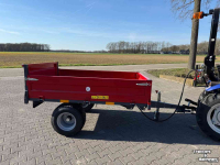 Erdbau-kipper  Garmech Trailer 2500kg - Enkelasser Kipwagen