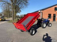 Erdbau-kipper  Garmech Trailer 2500kg - Enkelasser Kipwagen