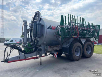 Gülletankwagen / Güllefässer Agrimat 21000 Mesttank + Bemester