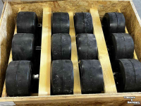 Schlepper / Traktor Case-IH Kit Looprollen voor QUADTRAC parts nr:48023730 /Onderdelen Parts nr in kit: 12x 48145600,  12x 48194035,  12x 84223194,  24x 648861, 47590204, 47827309, 84514100, 47590204