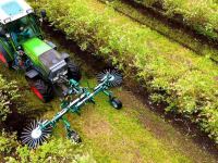 Hackmaschine  ALM machines vingerwieder fruitteelt boomteelt asperges