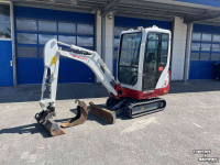 Minibagger Takeuchi TB216 2023, 1000 uur