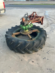 Futterkehrreifen  Voerbandveger hydraulisch aangedreven