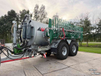 Gülletankwagen / Güllefässer Agrimat Agrimat 21 m3 vacuumtank +vogelzang 24 meter boom NIEUW STAAT