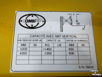 Schubmaststapler  AMLIFT Combi WR4-1500  Reachtruck 106u