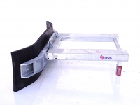 Gülleschieber Qmac Modulo Rubber manure scraper 270cm hookup palletforks