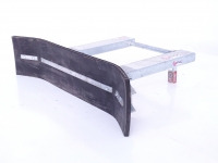Gülleschieber Qmac Modulo Rubber manure scraper 270cm hookup palletforks