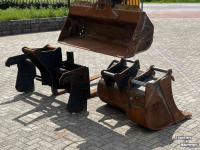 Mobilbagger Wacker Neuson EW 100 Airco Powertilt 3 Bakken Palletvork  Steunpoten