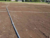 Beregnungs Rohre / Schlauche  Beregeningsinstallatie / Beregeningsset met beregeningsbuizen, haspel en beregeningspomp