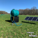 Tränkebecken Sonnenenergie  Solar pomp set, zonder accu