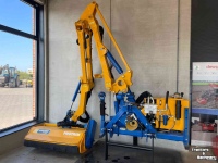 Mähausleger mit Schlegelmäher Bomford Kestrel EVO S 5.0 VFA + ProTrim 1,2 klepelmaaier