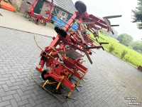 Hackmaschine Broekema 6 rij á 75cm gewasgeleide schoffel Van Dijk Rosko mäis