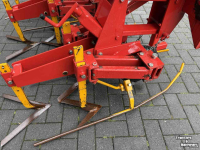 Hackmaschine Broekema 6 rij á 75cm gewasgeleide schoffel Van Dijk Rosko mäis