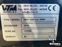 Ballengreifer VTM VTM WBV 1500 VST. WMH Balendrager 